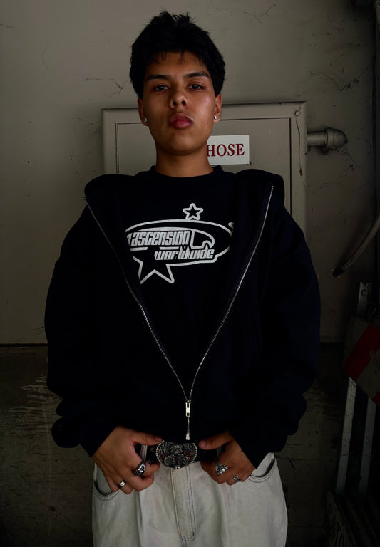 ASCENSION-BLACK TEE